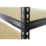 Policový regál v dielenskej rohovej zostave - AH1003