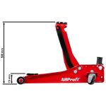 Minimálny a maximálny zdvih heveru - AH0300