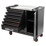 Vybavený dielenský vozík s bočným úložným priestorom - AH0778