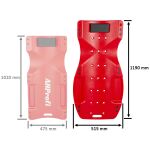 Rozmery dielenského ležadlá XXL - AH0803