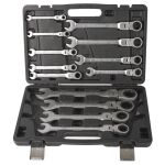 Sada račňových očkoplochých kľúčov v kufri 13 ks - AH121301