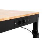 Pracovný stôl s elektrickou zásuvkou - AH1220