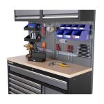 Veľký dielenský vozík s drevenou pracovnou doskou - AH1371A