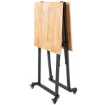 Skladací pracovný stôl v zloženom stave - AH1400