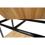 Čierny policový regál - AH2001