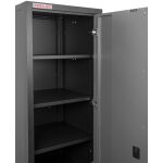 Hlboká kovová skriňa s policami - AH2220