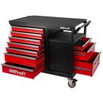 Dielenský vozík, 7 zásuviek, dierovaná doska - AH450101