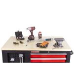 Dielenský vozík s drevenou pracovnou doskou - AH6810