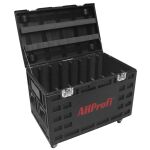 Otvorený kufor s výplňou na prepravu LED obrazoviek - AH895354
