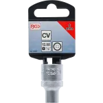 Nástrčný kľúč BGS 8 mm v balení s etiketou a označením CV a 1/2 – B10628