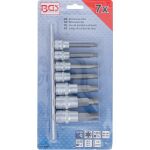 Blistrové balenie sady hlavíc s bitmi RIBE, precízné spracovanie pre profesionálne použitie - B5185