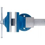 Paralelný zverák BGS s pevnou základňou a rozpätím čeľustí max. 125 mm - B58265