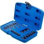 Komponenty sady BGS na odstránenie poškodených skrutiek, 25 kusov - B8462