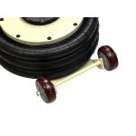 Vzduchový zdvihák na auto s kolieskami pre ľahkú manipuláciu v dielni - G02063