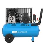 Vzduchový kompresor s 2 manometre a redukčným ventilom pre presné nastavenie tlaku - GU50146