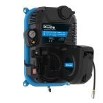 Nástenný bezolejový kompresor s tlakomerom a prehľadným štítkom - GU50160