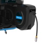 Integrovaný navíjací bubon s 9m hadicou u nástenného kompresora - GU50160