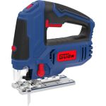 Bočný pohľad na priamočiaru pílu Güde ST 850 s ovládacími prvkami - GU58219