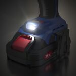 AKU rázový uťahovák s LED svietidlom, Güde 58447