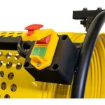 3-polohový bubnový preosievač hliny Güde, 360 W, bezpečnostný vypínač