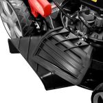 Bočné vyhadzovanie mulčovacej motorovej kosačky na trávu s dezénovými kolesami - GU95461