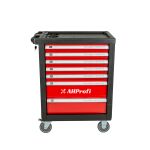 Červený dielenský vozík AHProfi, prázdný - H14019P