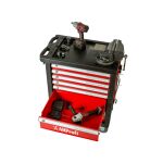 AHProfi dielenský vozík červený, 7 zásuviek - H14019P