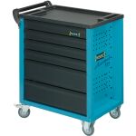 Pojazdná skrinka s naradím 7 zásuviek, 217 dielov - HA202461