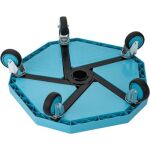 Spodná časť základne pracovnej stoličky Hazet s pevnou konštrukciou a 5 kolieskami - HA261949