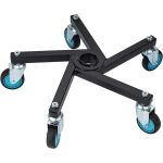 Konštrukcia podvozku pojazdnej stoličky Hazet s 5 kolieskami a odolnou konštrukciou - HA261949