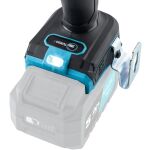 Detail LED osvetlenie s funkciou dosvitu na tele vŕtačky Hazet – HA272730
