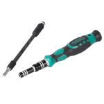 Hodinársky skrutkovač s vymeniteľnými nástavcami - HT251106