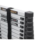 Ľahký prenosný teleskopický rebrík - HT480004