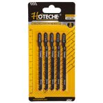 Plátky do priamočiarej píly, 100 mm, 5 ks - HT620106