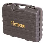Pevný plastový kufor Hoteche s kovovými uzávermi na prenášanie vŕtačky – HTP800111