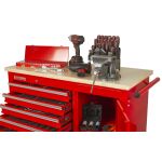 Dielenský pojazdný vozík s drevenou pracovnou doskou - TBR-L4407E-X