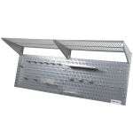 Dierovaná doska vrátane dvoch políc a príslušenstva 1200 x 380 x 16mm - AL8030