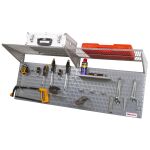 Dierovaná doska vrátane dvoch políc a príslušenstva - AL8030