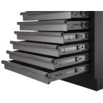 Celokovová dielenská skrinka PROFI s 9 - zásuvkami  680x458x910 mm - TGC1309