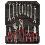 Sada klieští kľúčov v hliníkovom kufri - K6101