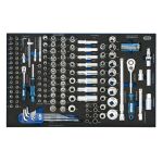 Veľká gola sada vo výplní do dielenského vozíka - TGC1307WBBAL