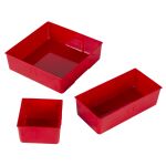 AHProfi plastové boxy do zásuviek dielenských vozíkov, 17 ks - LT07