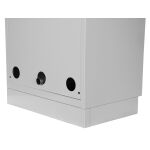 Celokovová dielenská skrinka PROFI BLUE s nerezovým drezom - MTGC1300C