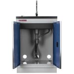 Celokovová dielenská skrinka PROFI BLUE s nerezovým drezom - MTGC1300C