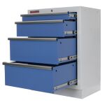 Dielenská spodná skrinka, 4 zásuvky - MTGS1300BAL10