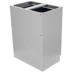 Celokovová dielenská skrinka PROFI BLUE, 4 šuflíky 680x458x910 mm - MTGC1304