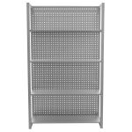 Celokovový regál s dierovanou doskou -MTJA1200