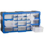 Plastový organizér / box na skrutky 22 rozdeľovačov - MW1503