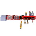 Praktický závesný systém s úložnými boxmi a držiakmi na nástroje - MW7500