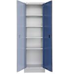 Celokovová dielenská skrinka PROFI BLUE 600x458x2000 mm - MTGB1324